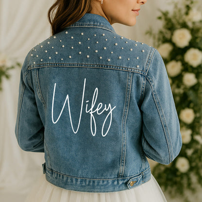 Denim Jacket for Brides
