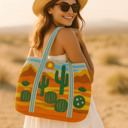 Southwestern Beaded Tote