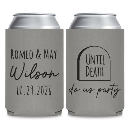 Seasonal Can Cooler Wedding Favors