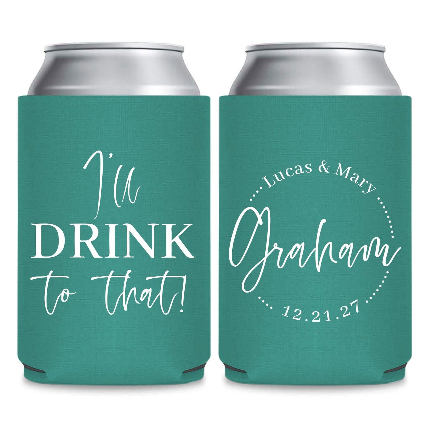 Drinking Themed Can Coolers