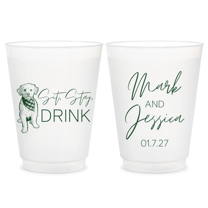 Custom Pet Frosted Cups (PR 198)