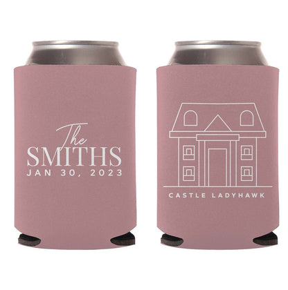 Venue and State Themed Can Coolers