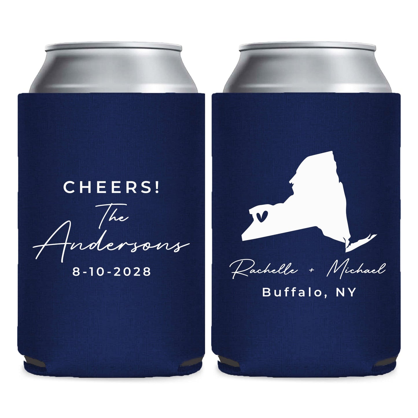 Venue and State Themed Can Coolers