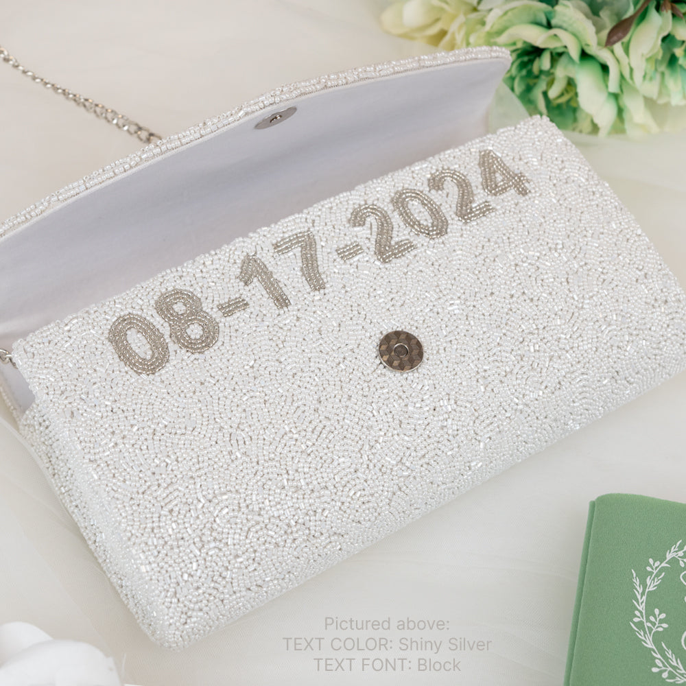 Personalized Bridal Envelop Clutch Bag (ENV)