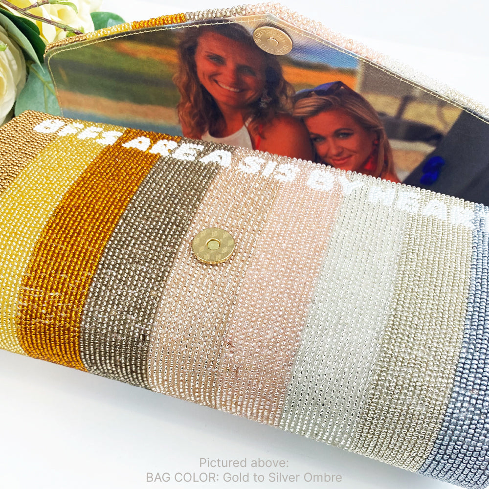 Personalized Best Friend Clutch