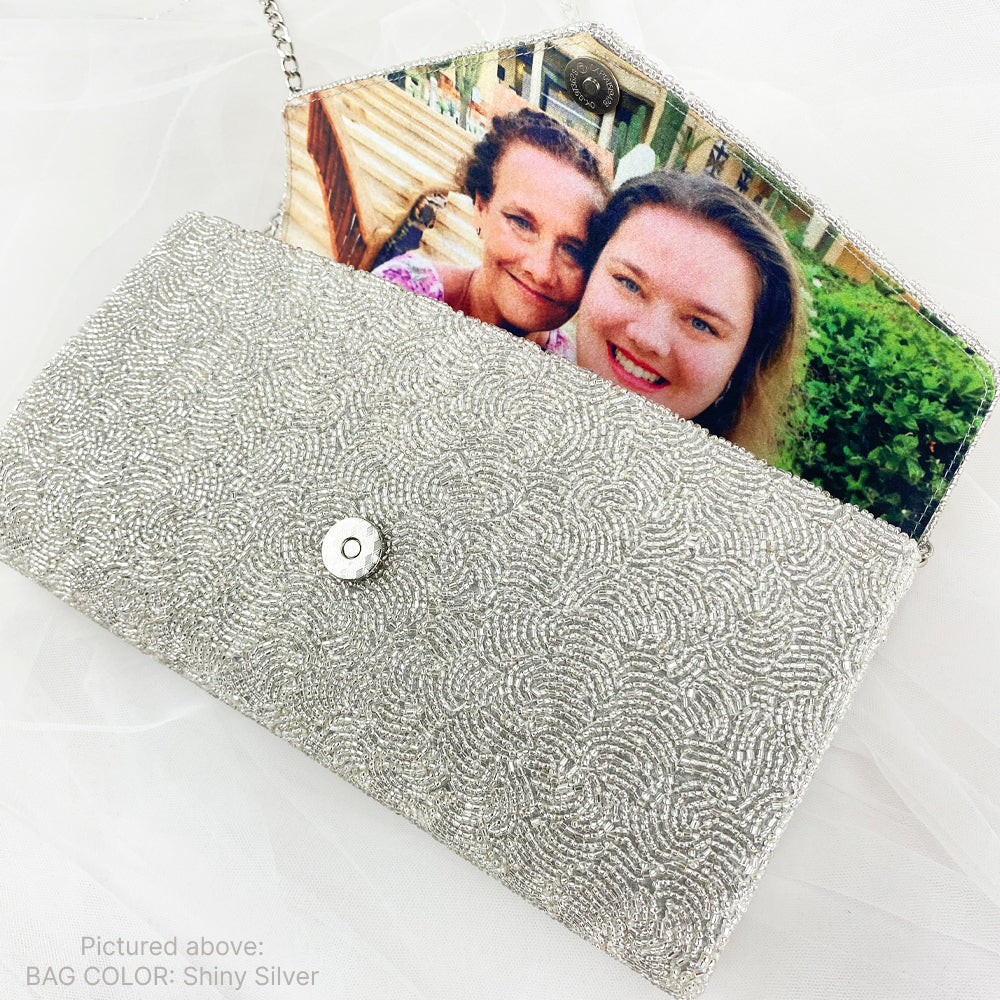 Personalized Mother of the Bride Clutch (ENV)