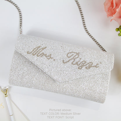 Personalized Bridal Envelop Clutch Bag (ENV)