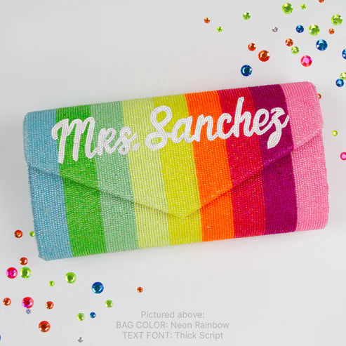 Custom Envelope Wedding Clutch Bag (ENV)