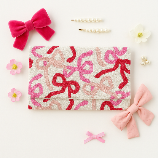 Ribbons Clutch Bag