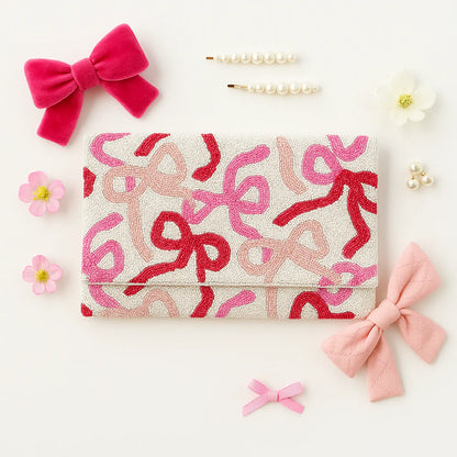Bow Custom Clutch Bag