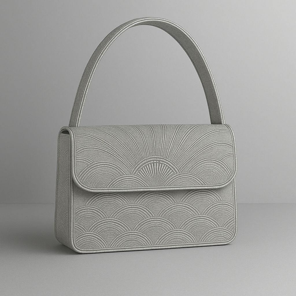 Elegant Silver Handbag