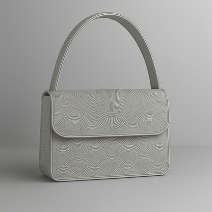Elegant Silver Handbag