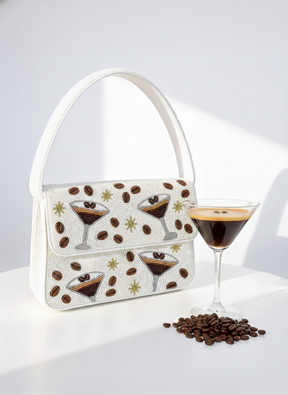 Espresso Beans and Martini Handbag