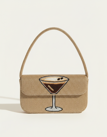 Espresso Beans and Martini Handbag