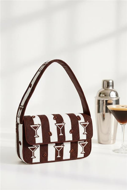 Espresso Beans and Martini Handbag