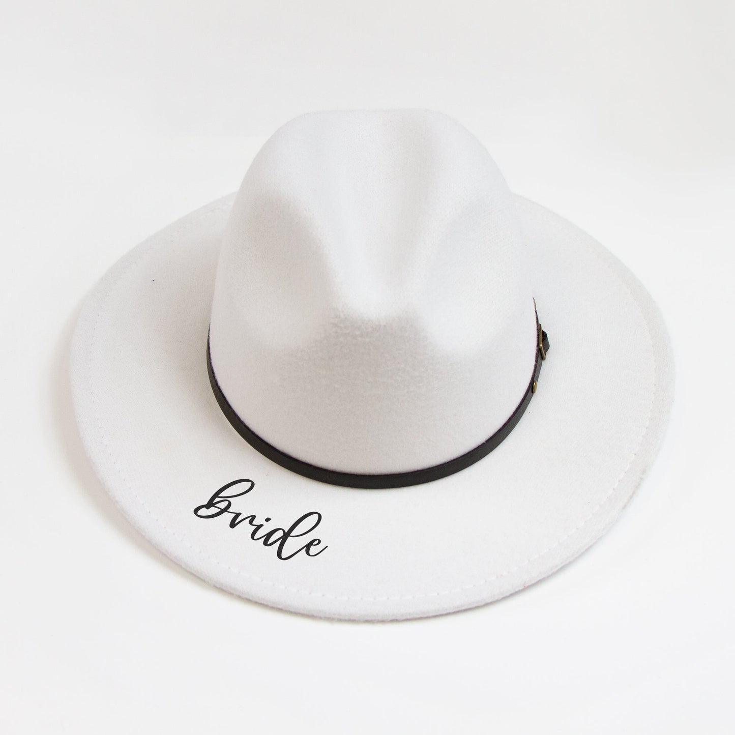 Bride, Maid of Honor, Bridesmaid Fedora Hats