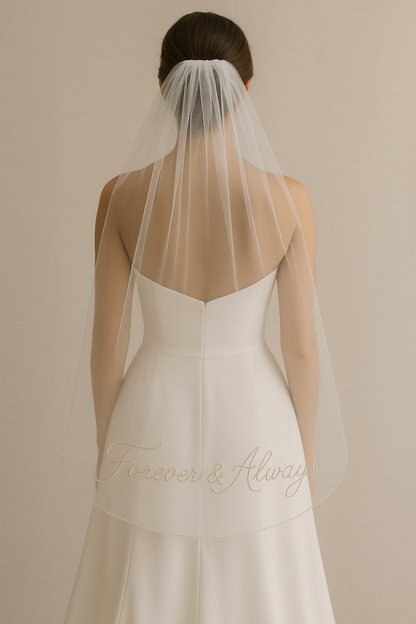 Custom Chapel Length Veil