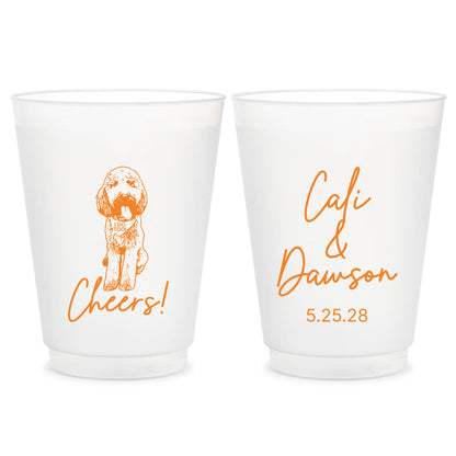 Custom Wedding Cups (CS 633 )