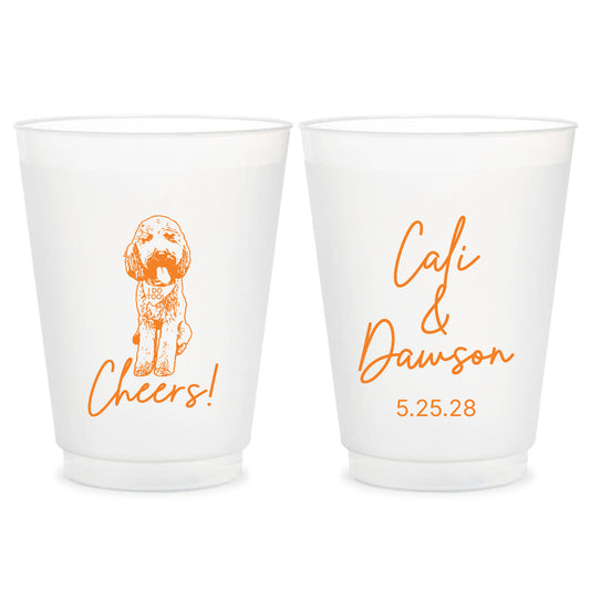Custom Wedding Cups (CS 633 )