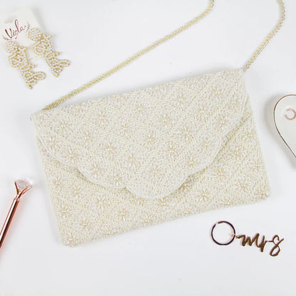 Floral Happily Ever After Clutch Bag