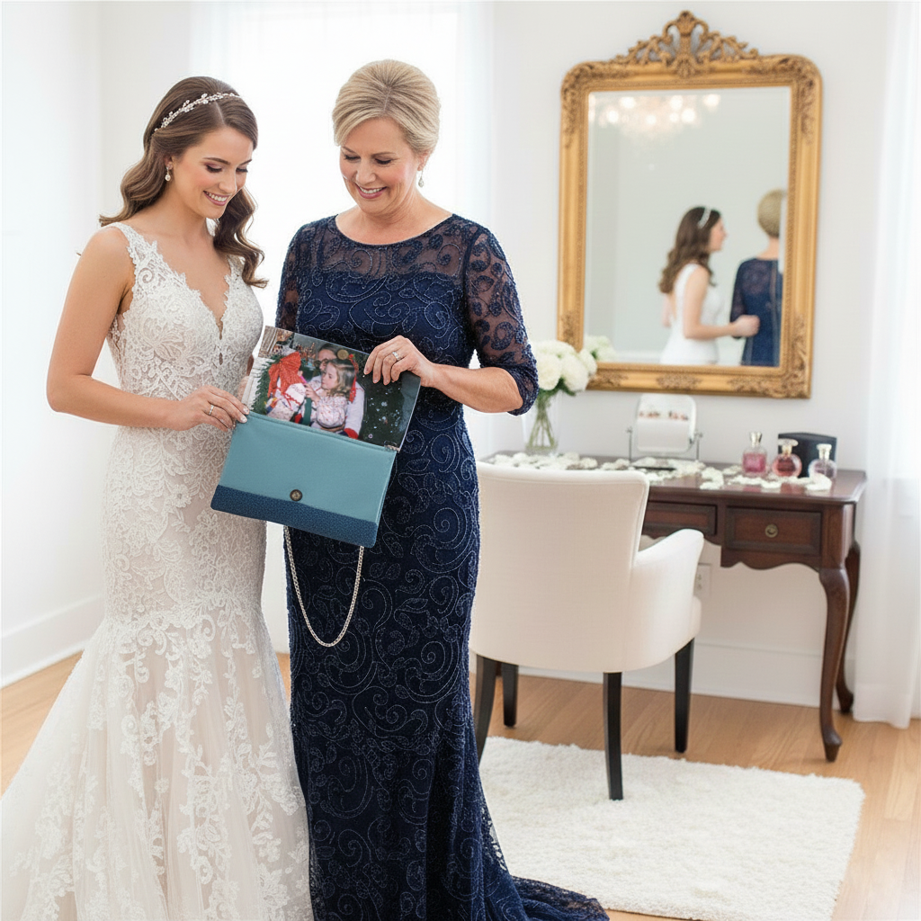 Mother of the Bride Beaded Clutch