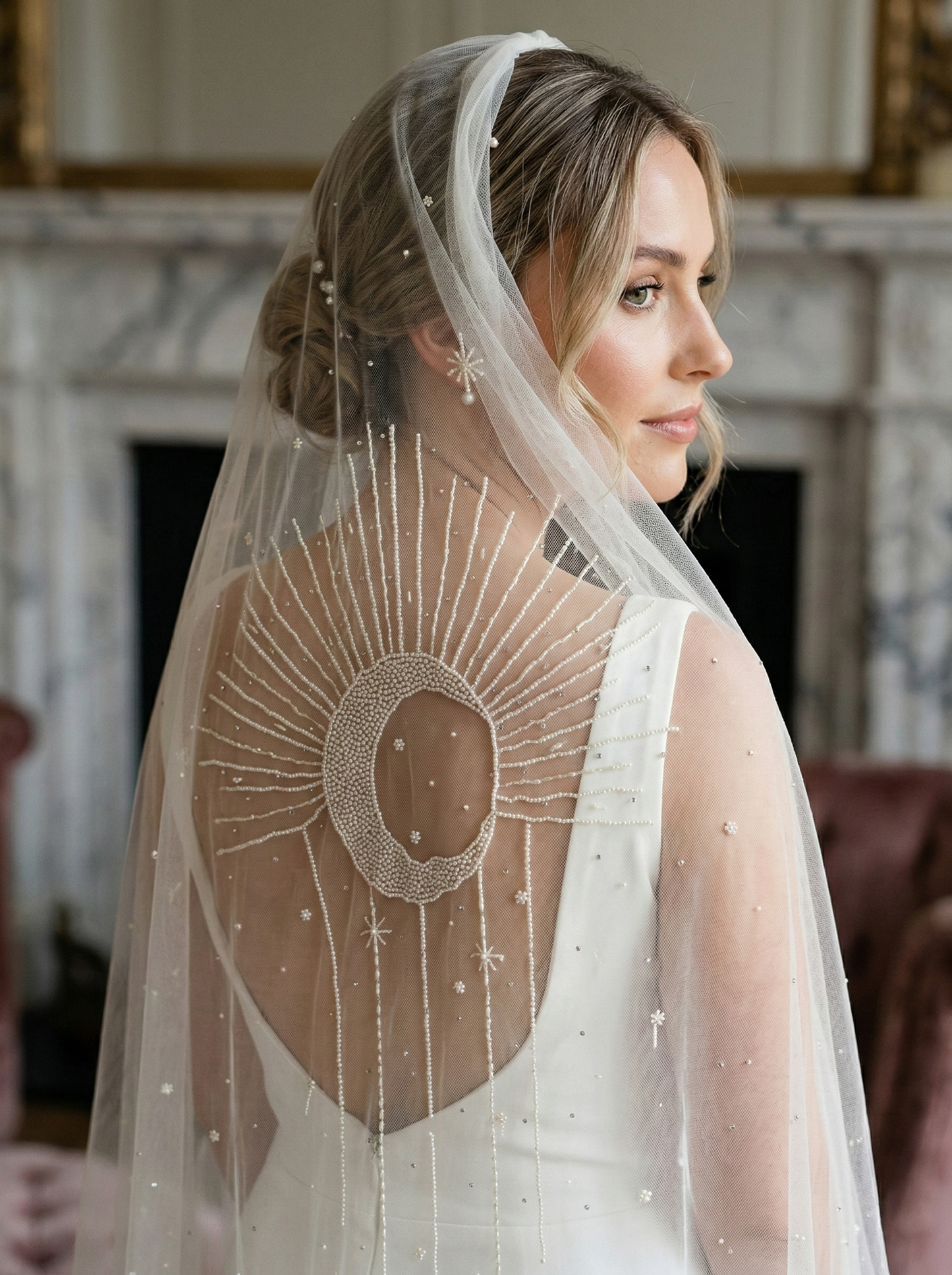 Celestial Wedding Veil