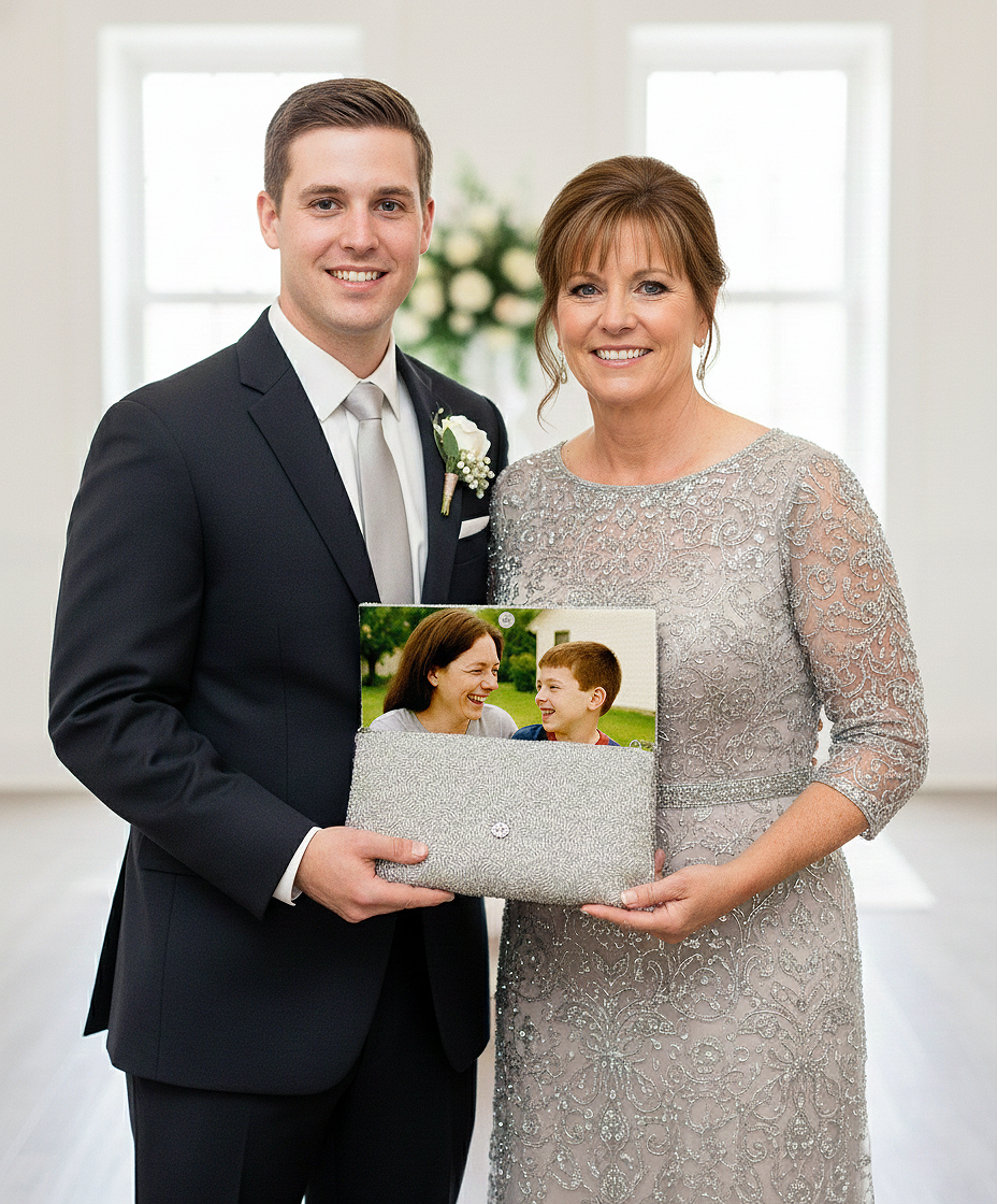 Mother of the Bride Beaded Clutch