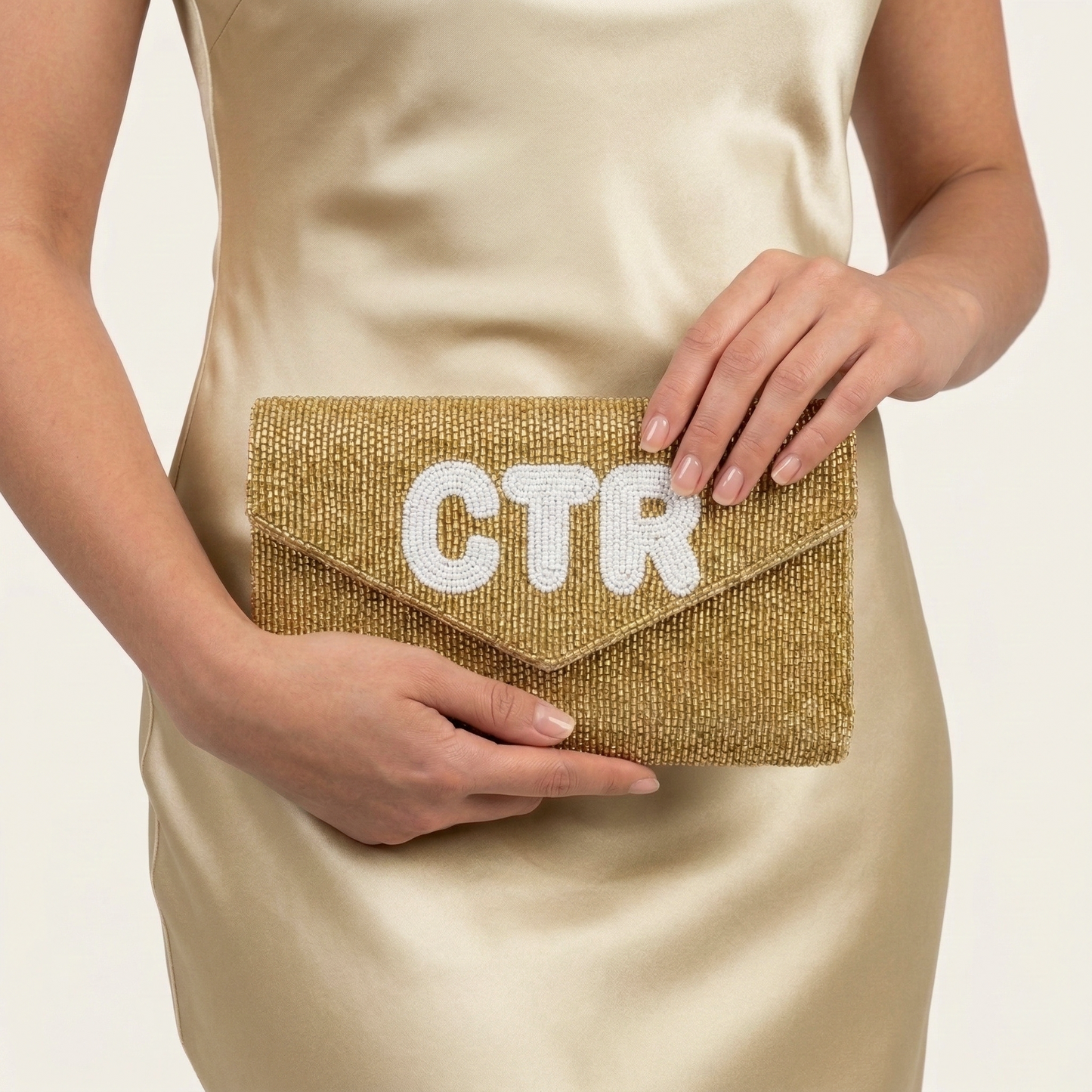 Beaded Mini Envelope Clutch for Bridesmaid - MIENV