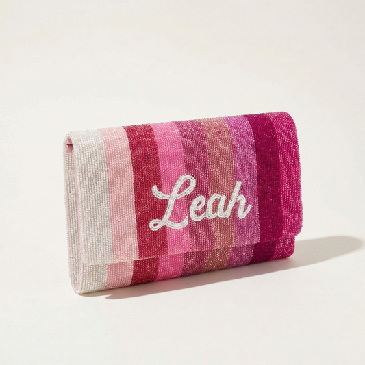 Bridesmaid Beaded Clutch