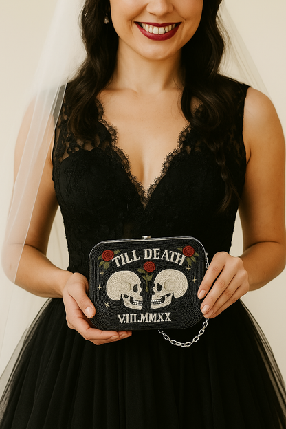 Custom Till Death Clutch Bag
