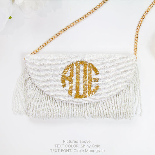 Bridal Half Fringe Clutch (HFU-F)