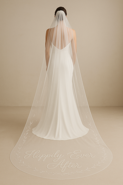 Custom Chapel Length Veil