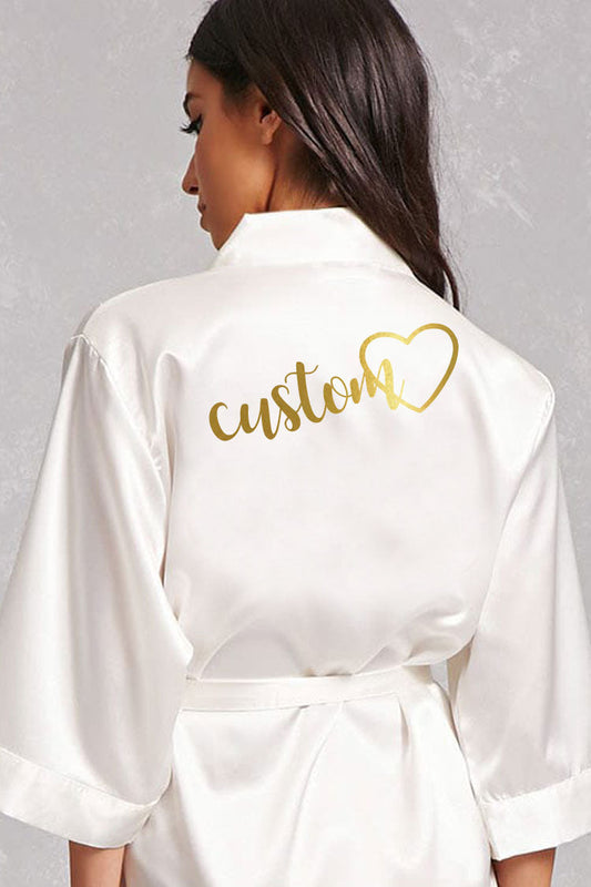 Bridal Templates - Heart Style Robe