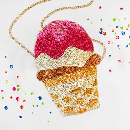 Ice Cream Clutch Purse