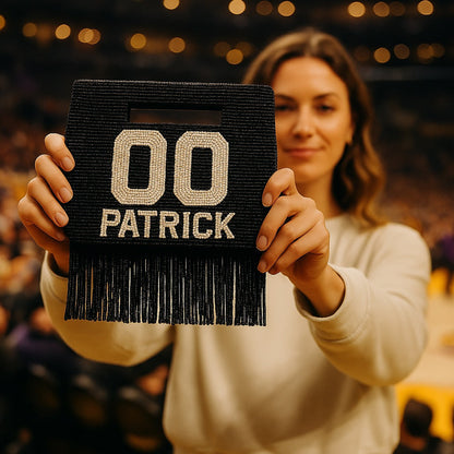 Game Day Fringe Clutch