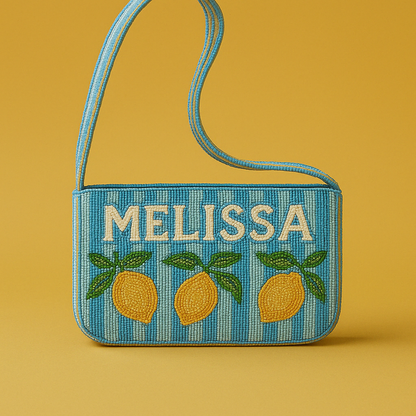 Blue Lemon Shoulder Bag