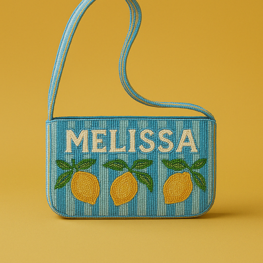 Blue Lemon Shoulder Bag
