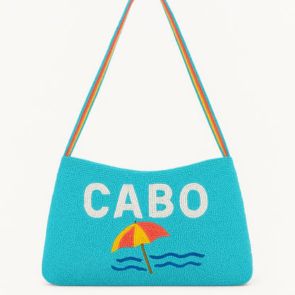 Cabo Beaded Shoulder Bag