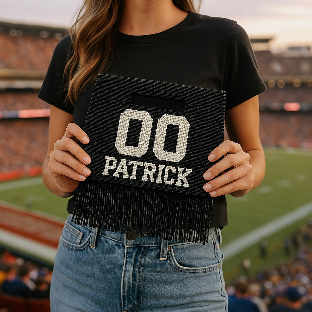 Personalized Game Day Clutch Purse