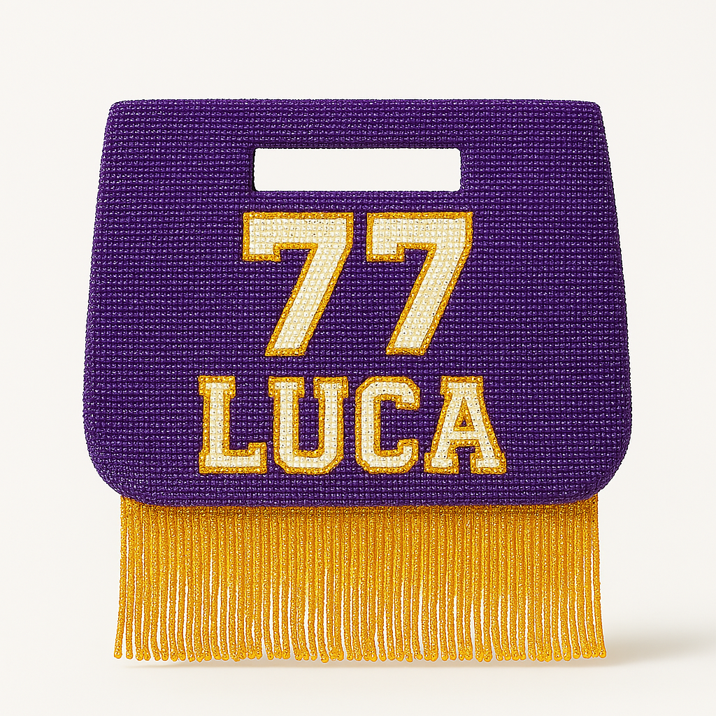 Game Day Fringe Clutch