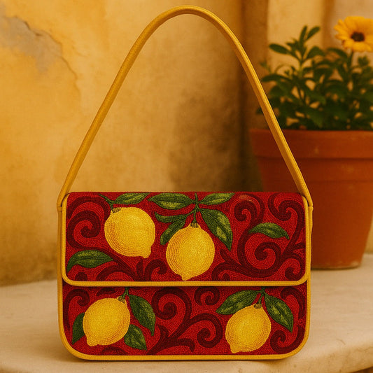 Red Lemon Shoulder Bag