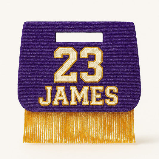 Personalized Football Purse