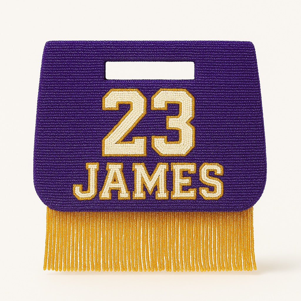 Personalized Game Day Clutch Purse