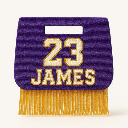 Personalized Game Day Clutch Purse