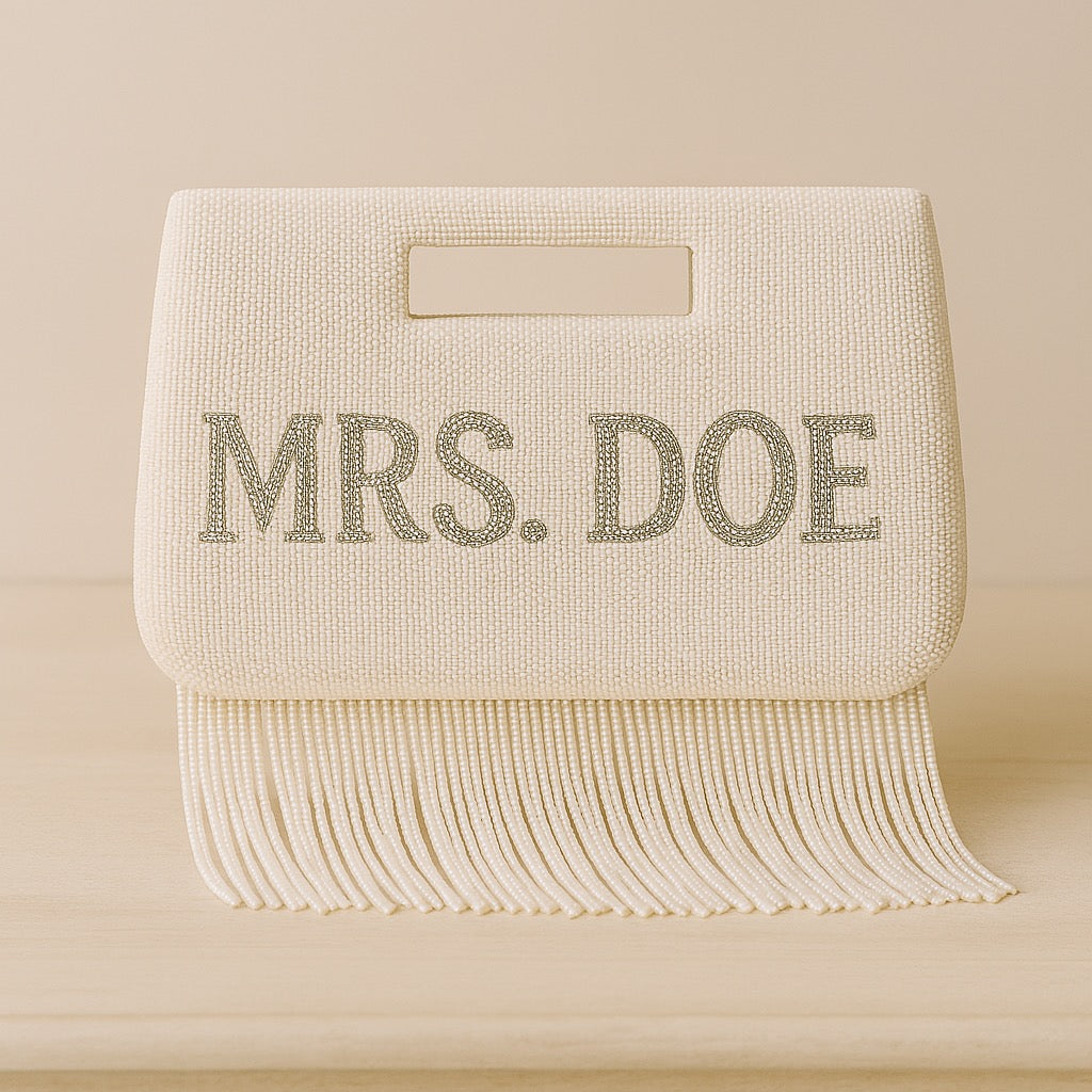 Wedding Fringe Purse