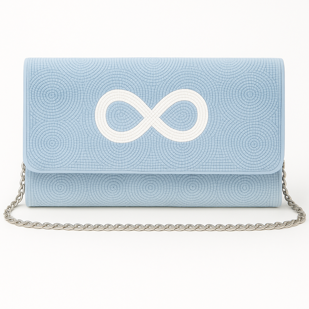Something Blue Clutch
