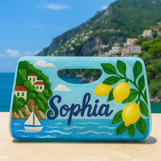 Tropical Beaded Purse