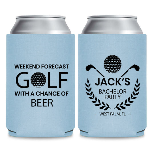 Custom Bachelor Party Can Coolers (KT 188)
