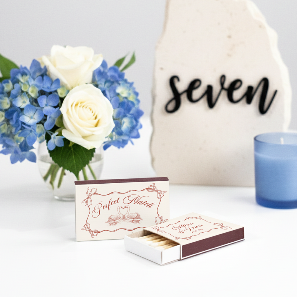 Vintage Swan Perfect Match Matchbox (KT 324)