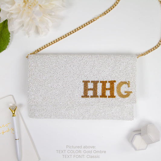 Personalized Monogram Clutch